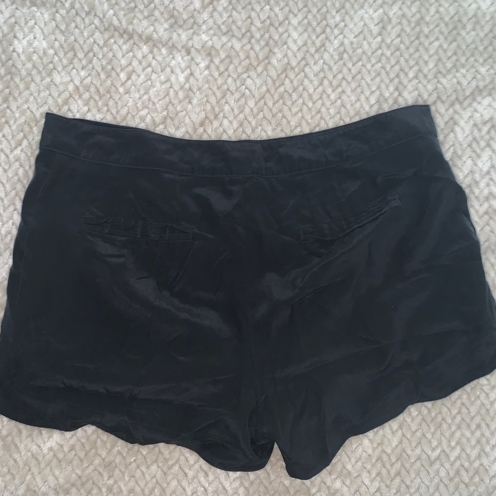 Black Bebe shorts. Size 10